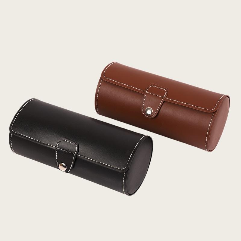 Handmade Cylindrical Dust-Proof Jewelry Storage Box - KJ1