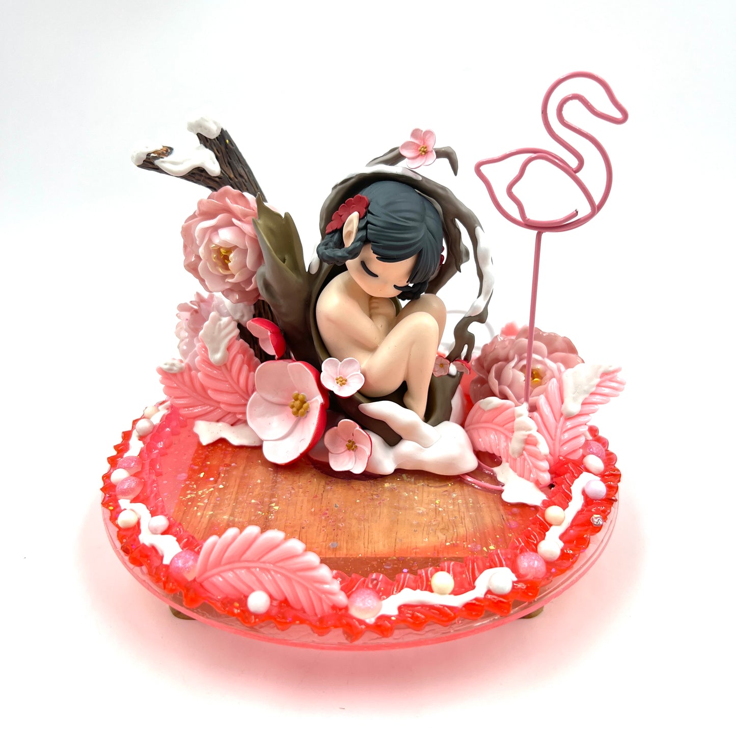 Night Light Stand - Sleep Flower Elves - Cream Glue