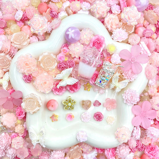 【Buy One Get One Equal Volume For Free】- DK04A - Nail & Beads Mix-glow(miki)- NailC 1