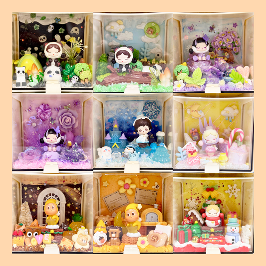 Doll Storage Drawer- Blind Bag - Cream Glue