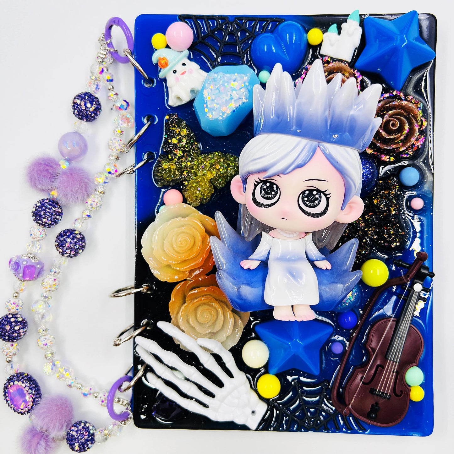 【Doll Resin Notebook】 Forever Guard with Heart