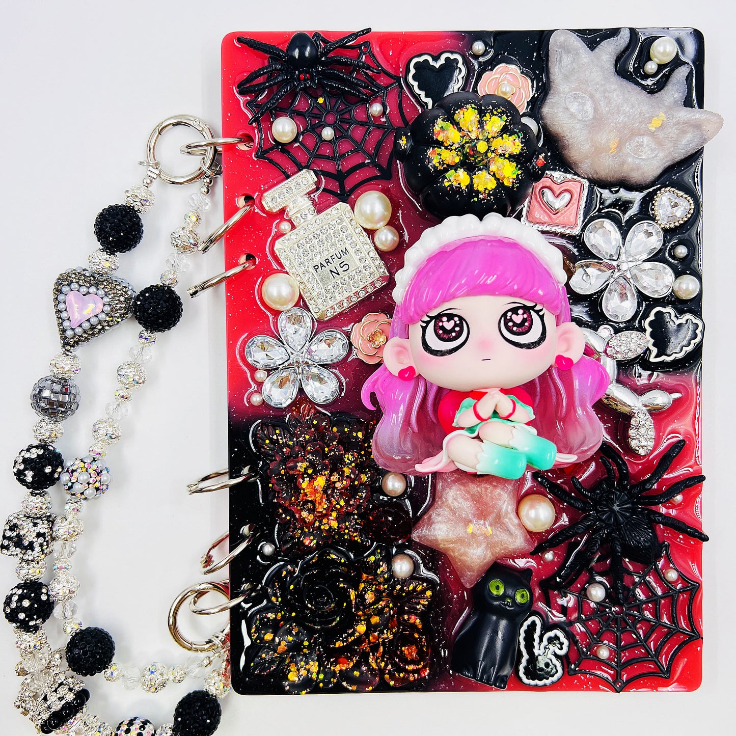 【Doll Resin Notebook】 Forever Guard with Heart
