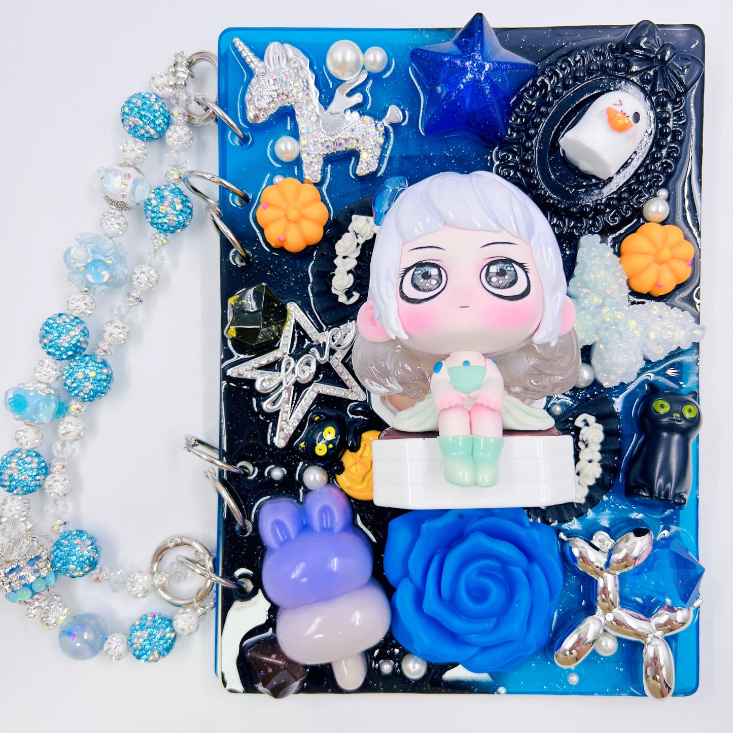 【Doll Resin Notebook】 Forever Guard with Heart