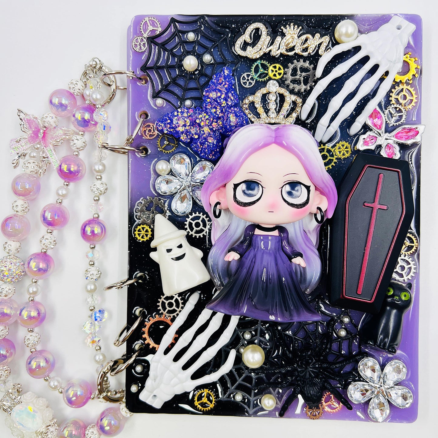 【Doll Resin Notebook】 Forever Guard with Heart