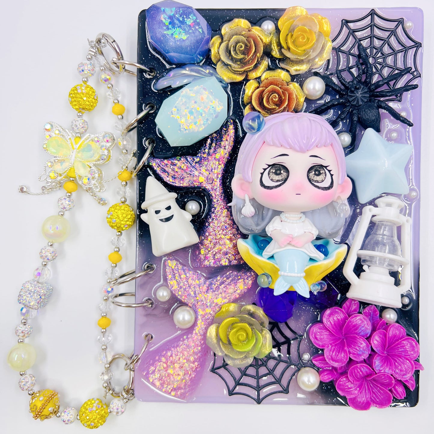 【Doll Resin Notebook】 Forever Guard with Heart