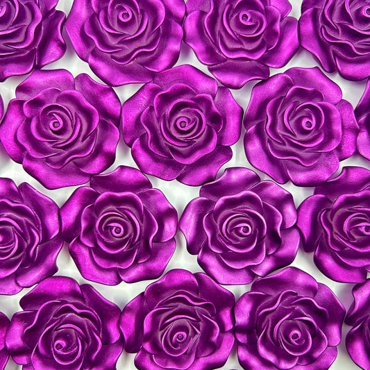 Purple Satin Rose(60mm)- FC1-F5008