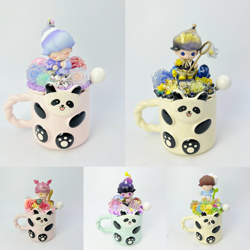 Kosbling Handmade Cream Glue Doll Mug - Kosbling Doll DIY