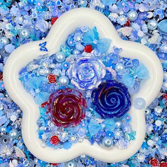 Frozen Flame Rose + Nail Charm Mix-glow (Miki)- FC1-F3005