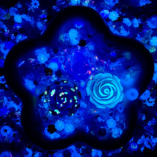 Frozen Flame Rose + Nail Charm Mix-glow (Miki)- FC1-F3005