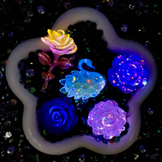 Royal Swan Rose Mix- glow-F3025