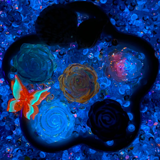 Seaside Sunset-Rose Mix-glow - glow(Miki)- FC1-F1065