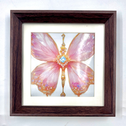 【Photo Frame】Square Wooden Texture Photo Frame