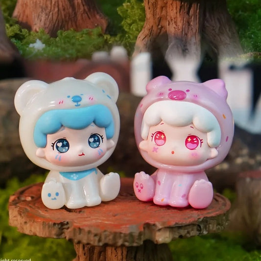 Little Bear Forest Wonderland City- Kosbling Doll Series (Beads Doll)