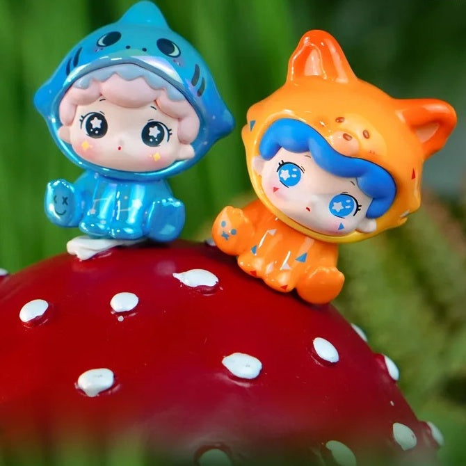 Little Bear Forest Wonderland City- Kosbling Doll Series (Beads Doll)