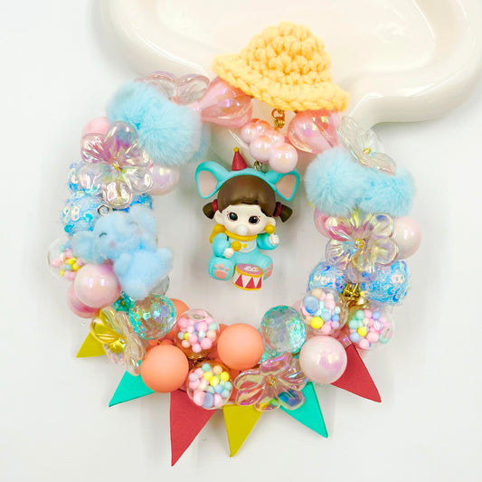 Cotton Candy Sky - Beads Mix For Hanging ornament(Miki)-BD