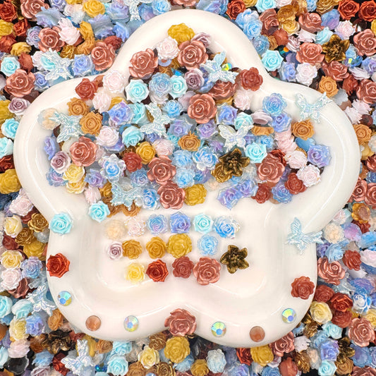 Vintage Garden - Nail Mix-glow-NailC