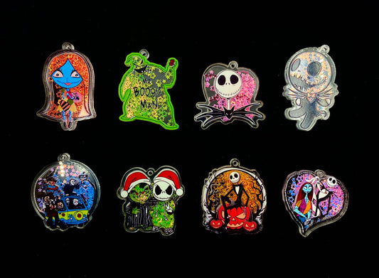 Halloween Shaky Acrylic Charm/Pendant Mix