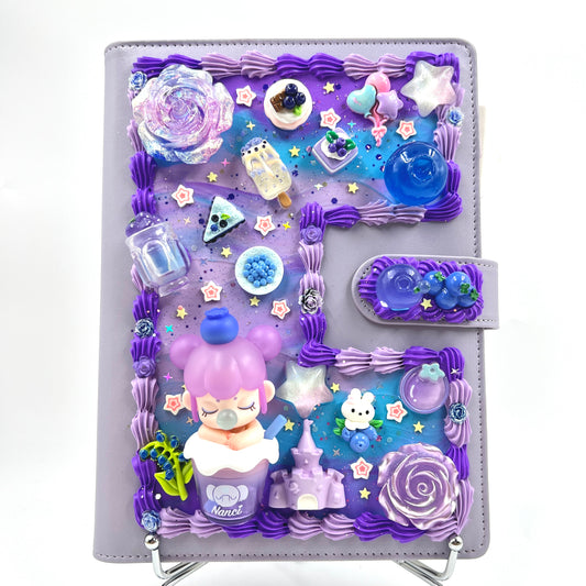 Handmade Doll Notebook - Baby Nanci Milk Tea