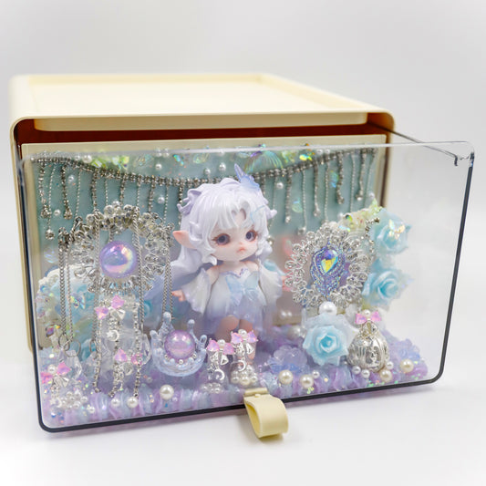 Doll Storage Drawer- Flora Journey to the West Dream Series - Cream Glue