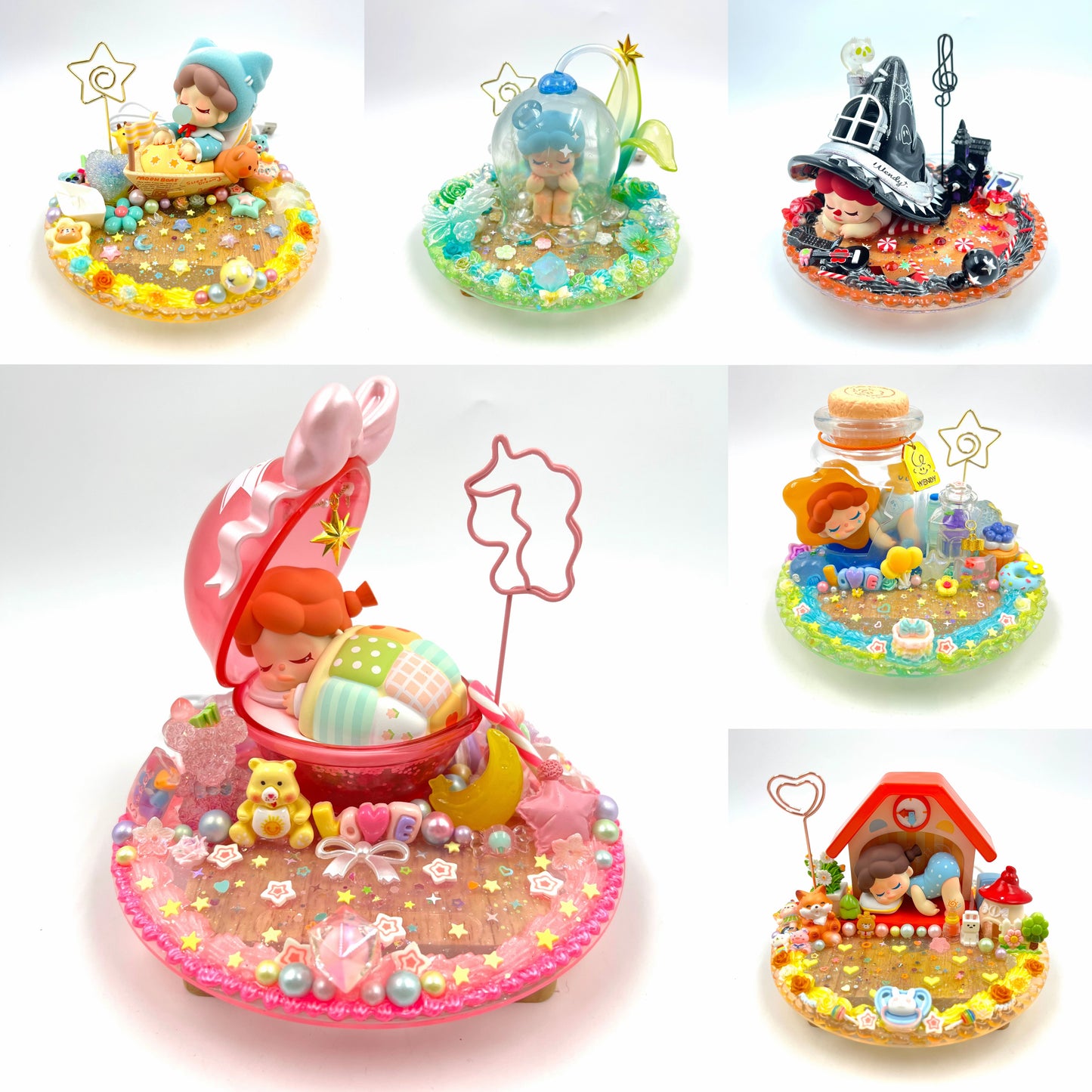 Night Light Stand - Wendy Follow The Moon - Cream Glue