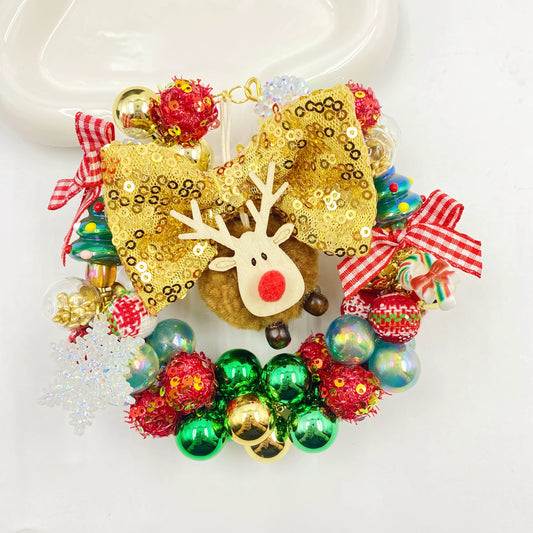 The Red Nose Reindeer - Beads Mix for Hanging Ornament-BD