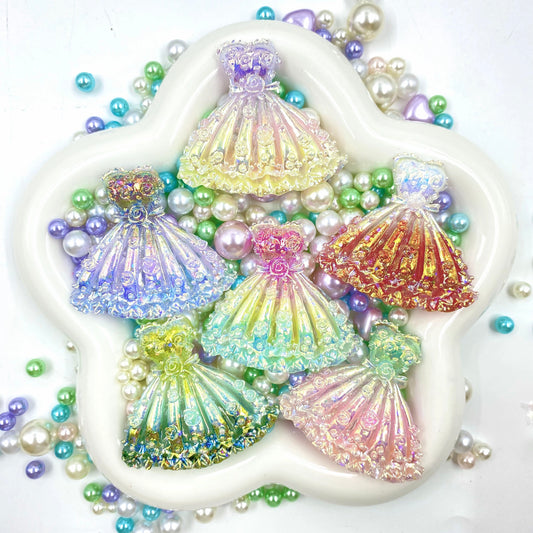 Pearls & Twirls - Rose Mix - glow(Miki)- FC1