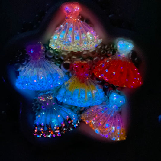 Pearls & Twirls - Rose Mix - glow(Miki)- FC1