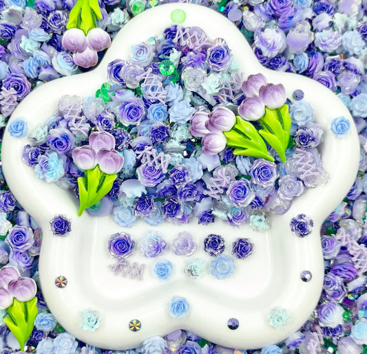 Lavender Fields - Nail Mix-glow(miki)- NailC