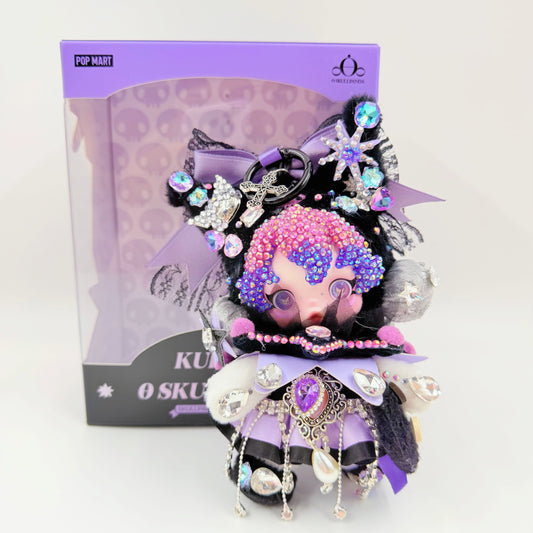 Kuromi * Skull Panda Handmade Diamond Plush Doll