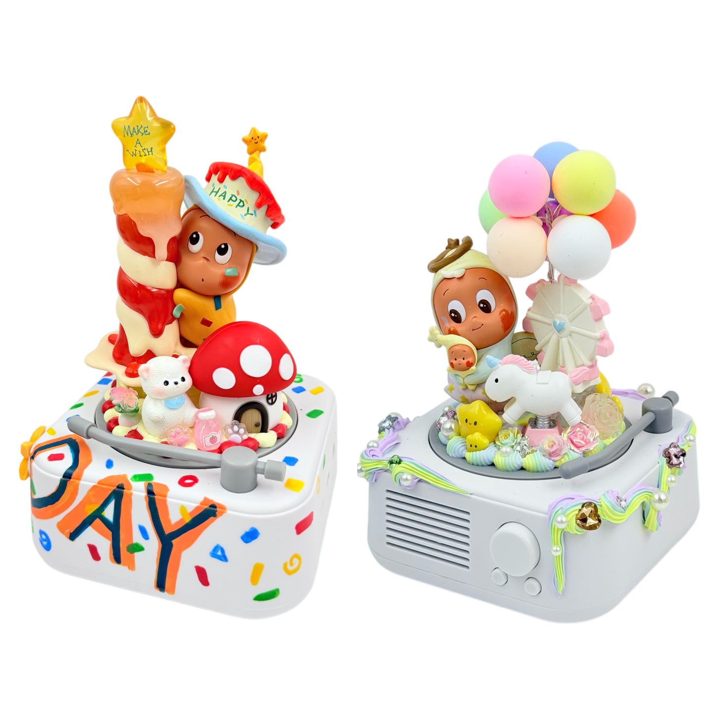 【20%OFF】Portable Bluetooth Speaker with Cream Glue, Doll DIY - Kosbling Blind Bag