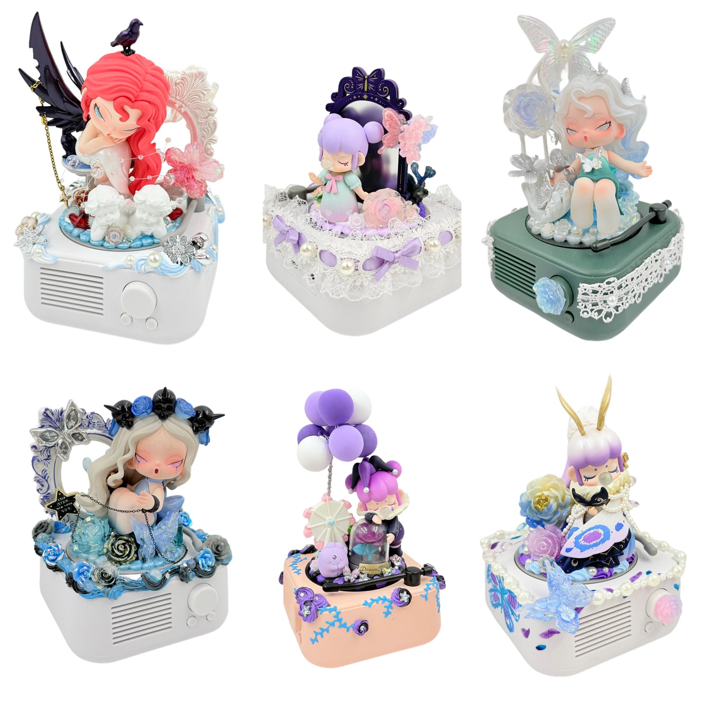 【20%OFF】Portable Bluetooth Speaker with Cream Glue, Doll DIY - Kosbling Blind Bag