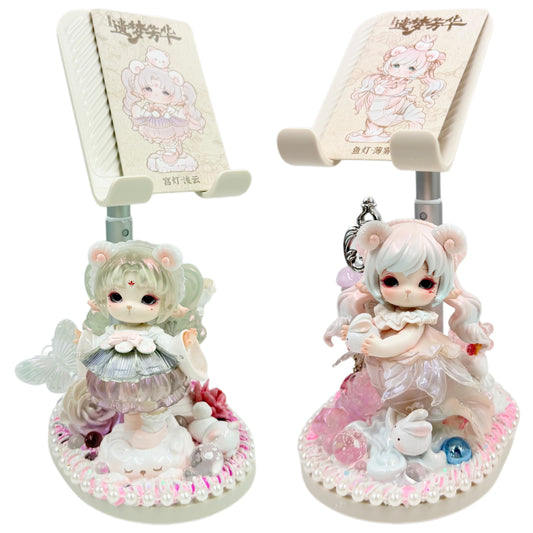 【20%OFF】Handmade Phone Stand with Cream Glue Blind Bag - Kosbling Doll DIY