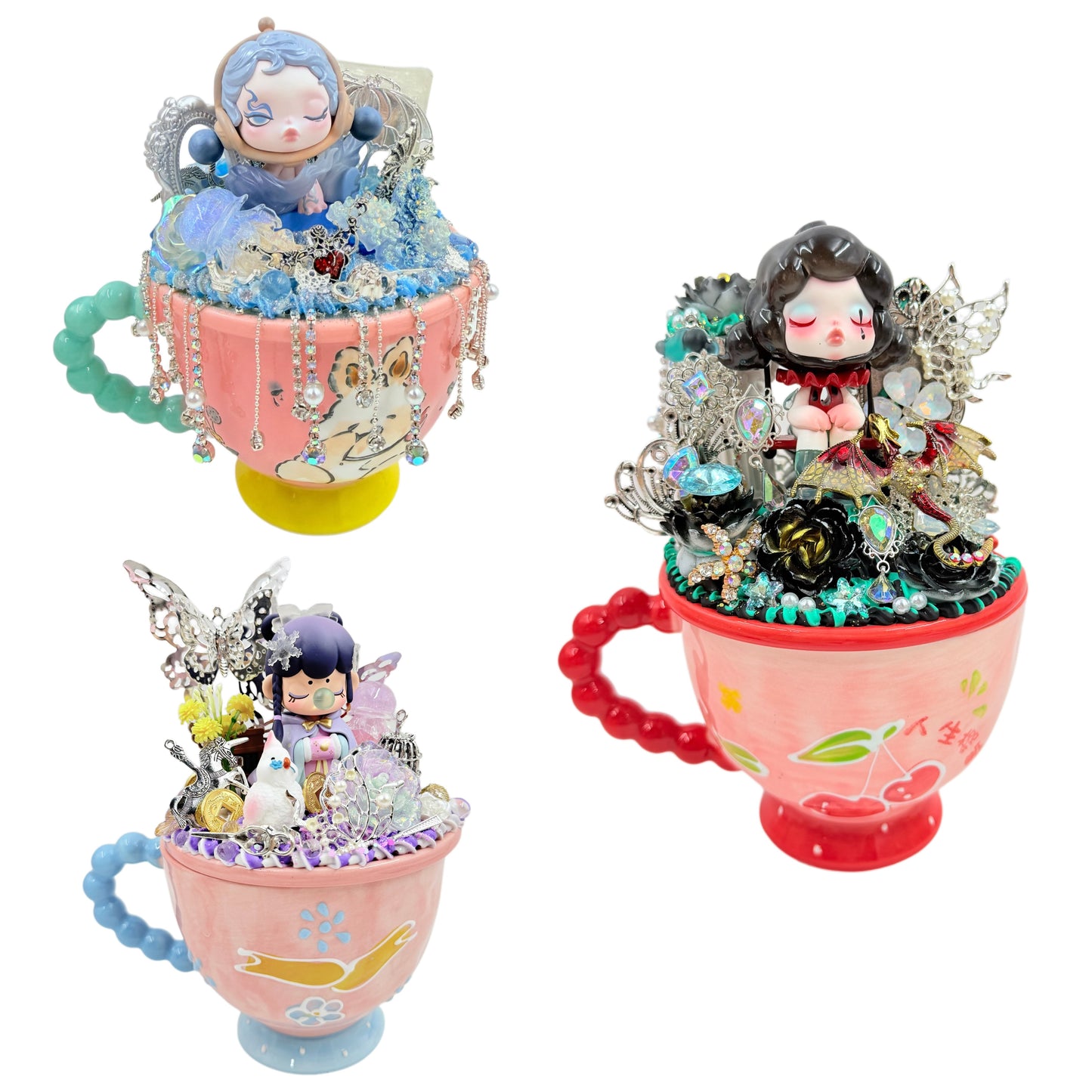 【20%OFF】Kosbling Handmade Cream Glue Doll Ice Cream Big /Small Mug - Kosbling Doll DIY
