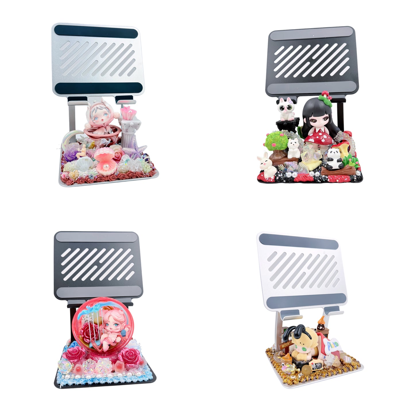 【20% OFF LIVE ONLY】Handmade Multifunctional Ipad/Tablet stand with Cream Glue Doll DIY - Kosbling Handmake Blind Bag