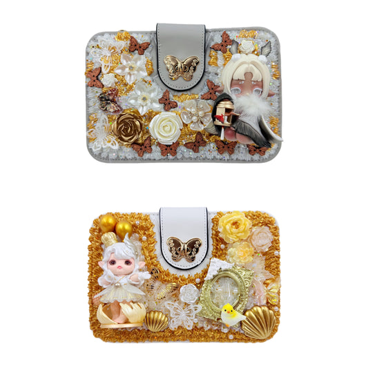 【20%OFF ONLY}Handmade Crossbody Handbag with Cream Glue, Doll DIY - Kosbling Handmade Blind Bag