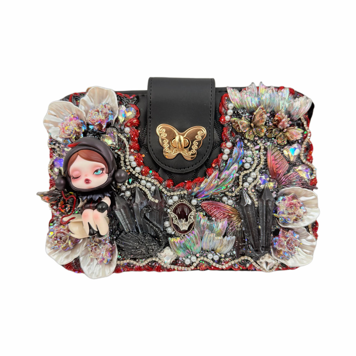【20%OFF ONLY}Handmade Crossbody Handbag with Cream Glue, Doll DIY - Kosbling Handmade Blind Bag
