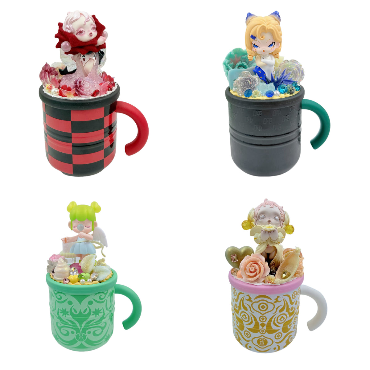 【20% OFF ONLY】TonTon Cup 450ml Stainless Steel Inner Liner Handmade with Cream Glue, Doll DIY – Kosbling Handmade Blind Bag
