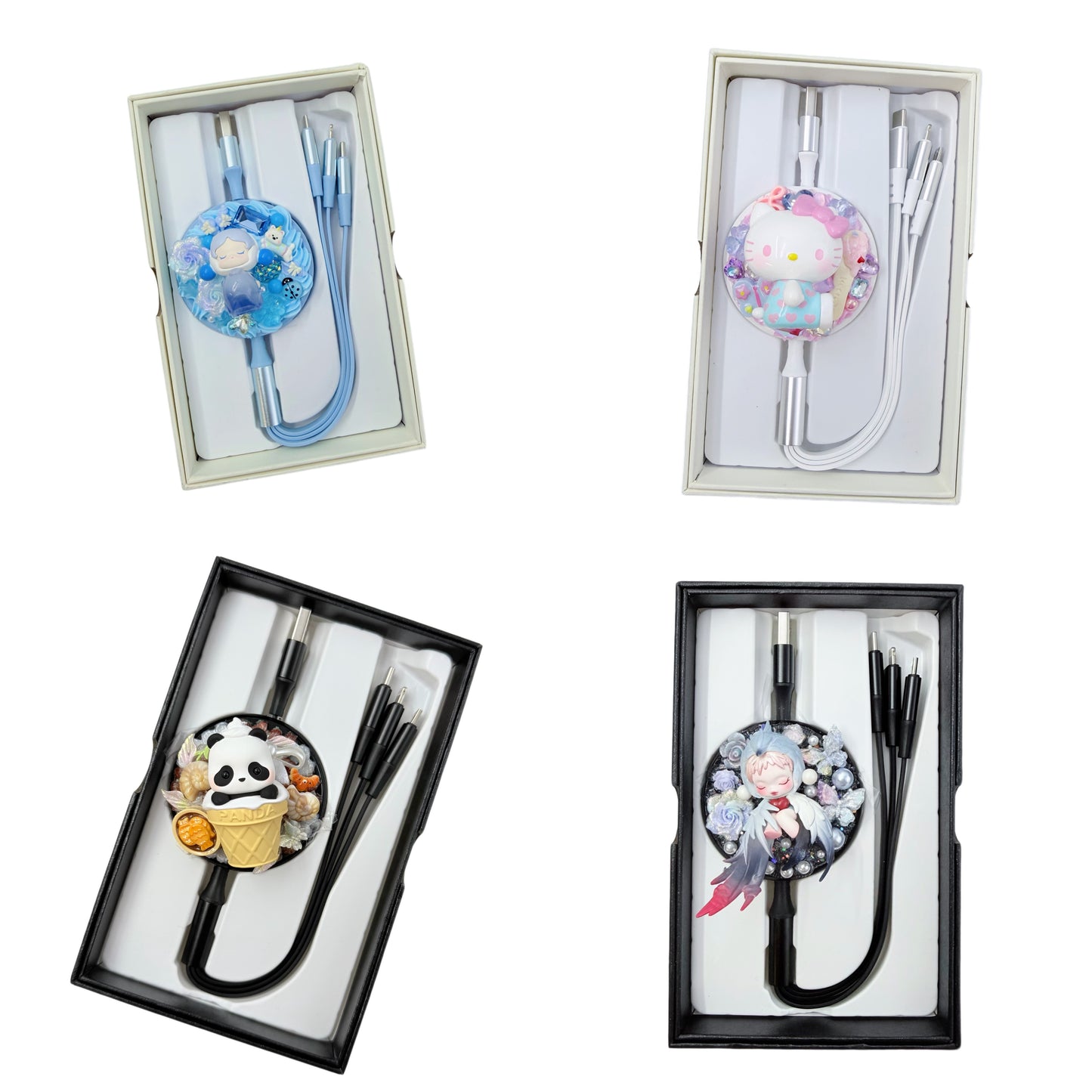 Handmade 3-in-1 Charging Cable Doll DIY - KB26080003