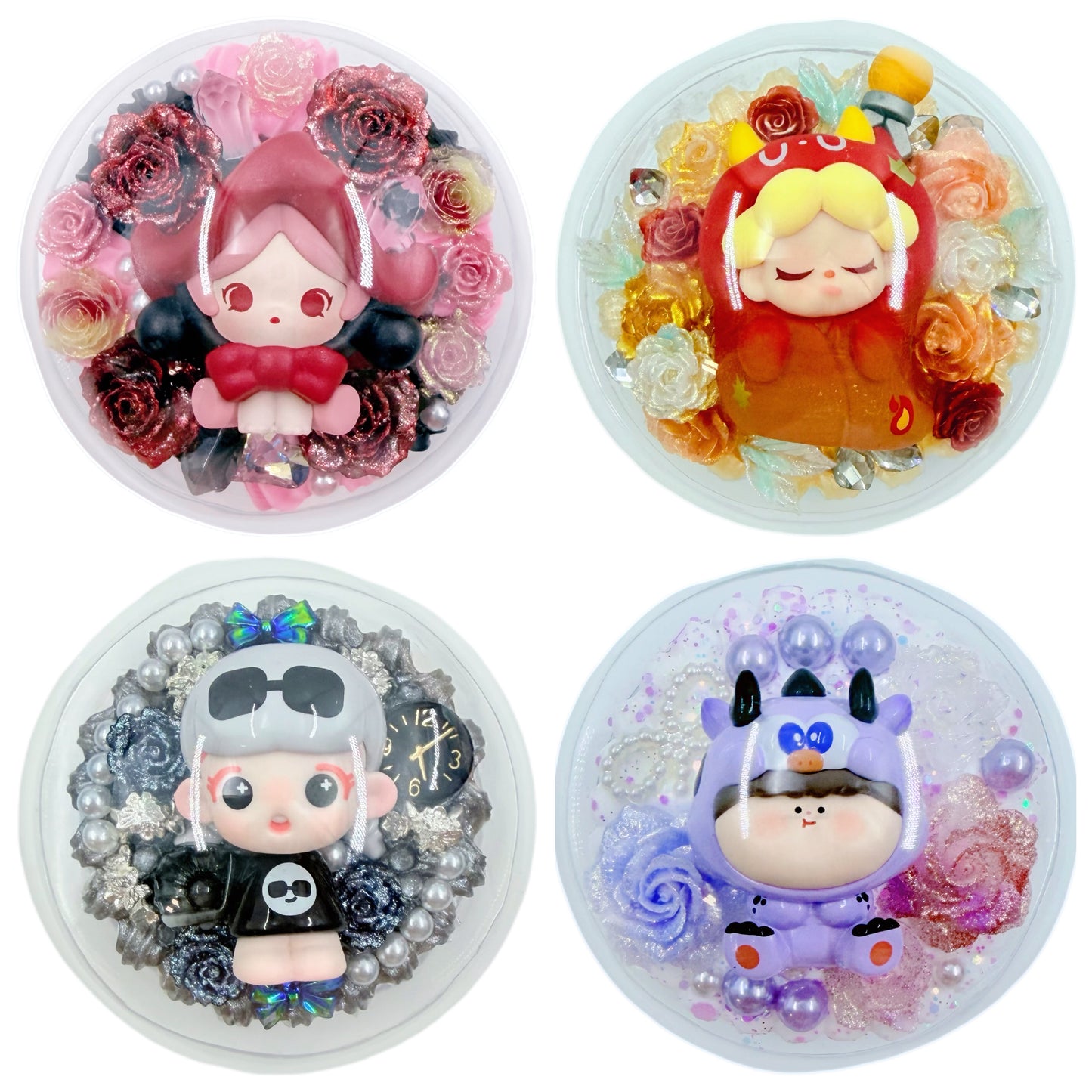 【20% OFF ONLY】Handmade Phone Stand Grip with Cream Glue, Doll DIY – Kosbling Handmade Blind Bag