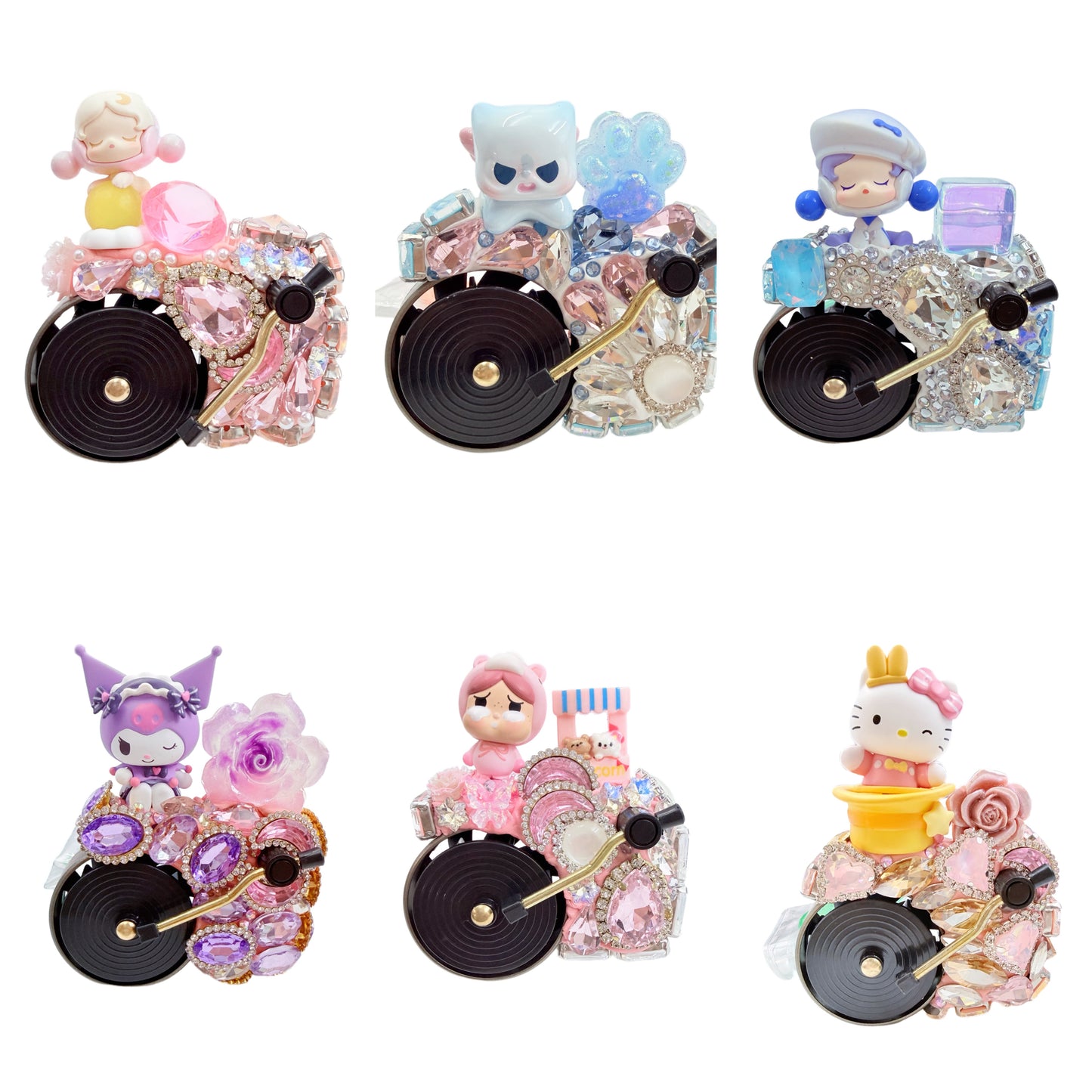 【20% OFF ONLY】Handmade Car air vent clip with with Cream Glue, Doll DIY -Kosbling Handmade Blind Bag