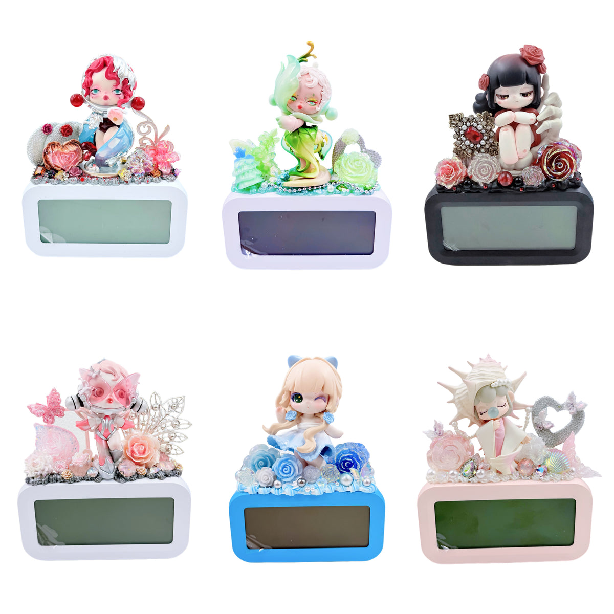 【20% OFF ONLY】Handmade clock with with Cream Glue, Doll DIY -Kosbling Handmade Blind Bag