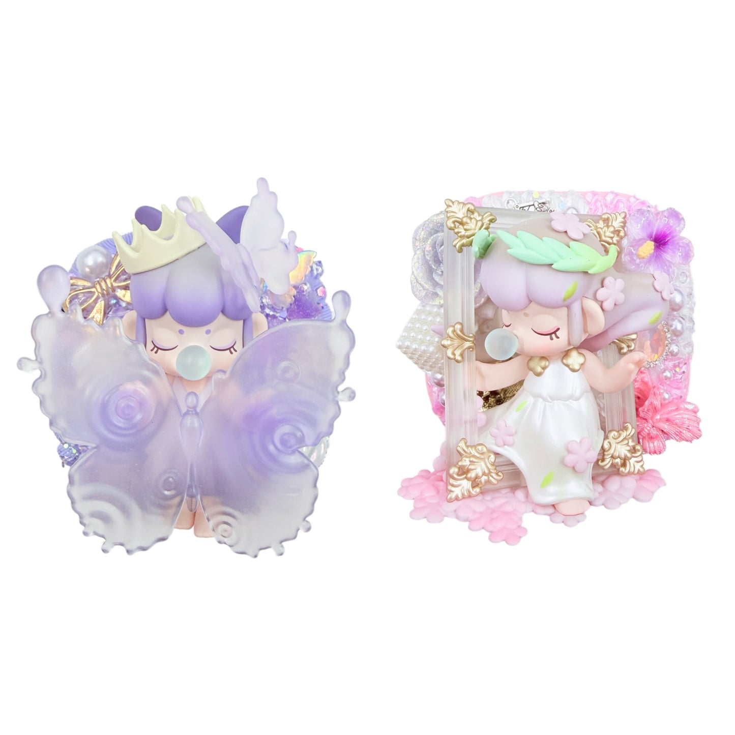 【20% OFF ONLY】Handmade Two-Way Mirror With Cream Glue, Doll DIY -Kosbling Handmade Blind Bag