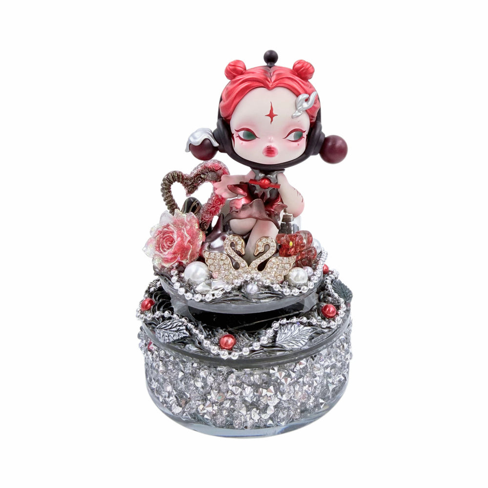 【20%OFF ONLY】Handmade Solar-powered Rotating Aromatherapy Ornament With Diamond Cream Glue, Doll DIY-Kosbling Blind Bag