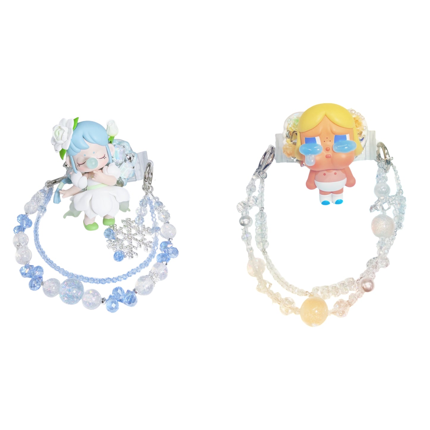 【20% OFF ONLY】Handmade Heart-shaped phone grip with Cream Glue, Doll DIY - Kosbling Handmade Blind Bag