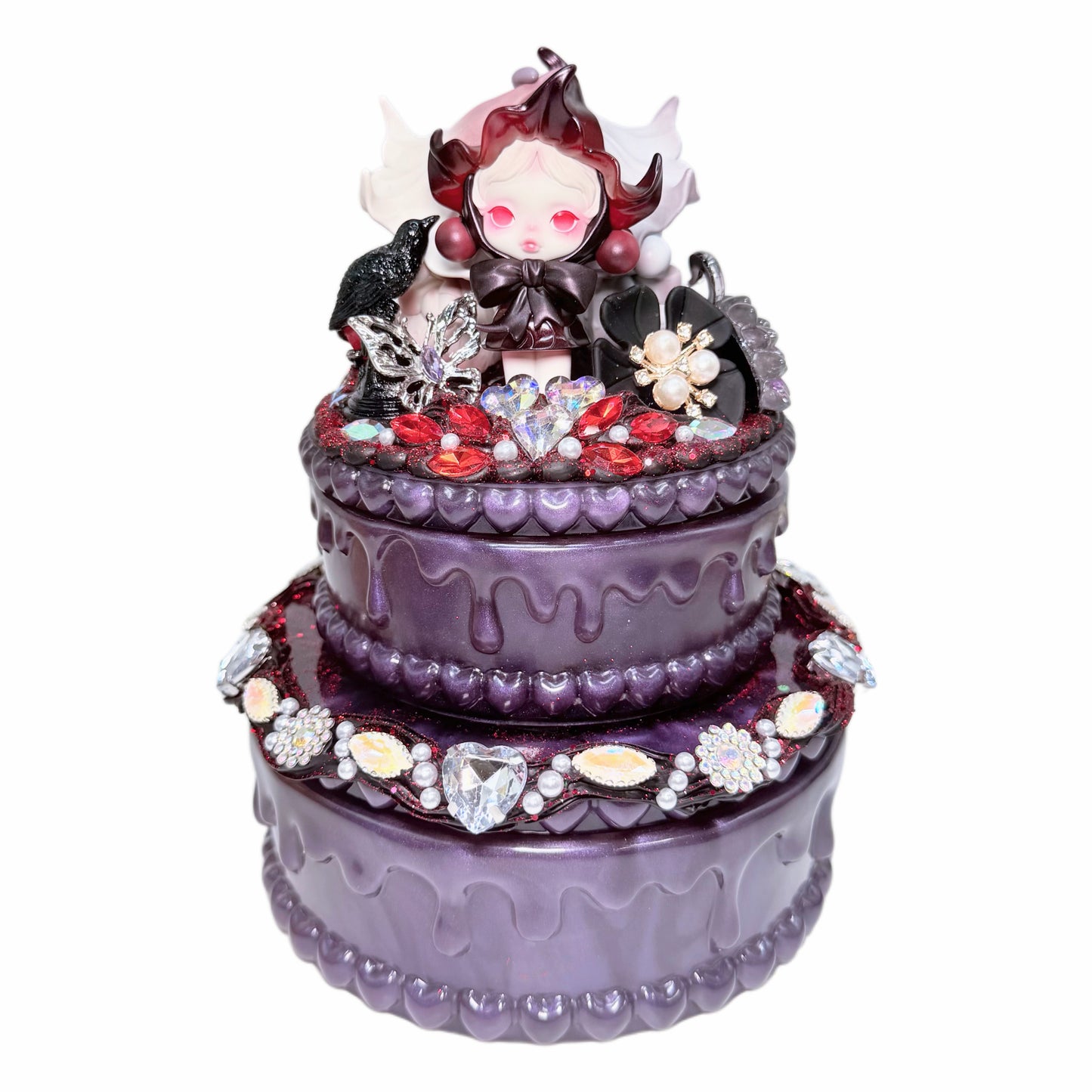 Handmade Resin Cake Box With Cream Glue - Kosbling Handmade Blind Bag