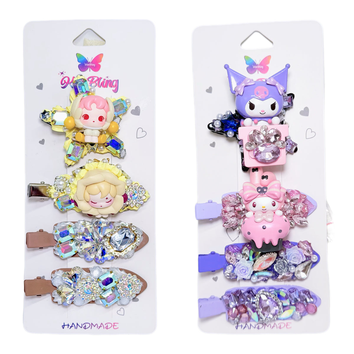 【20% OFF ONLY】Handmade Hair Clip Set with Cream Glue Doll DIY - Kosbling Blind Bag