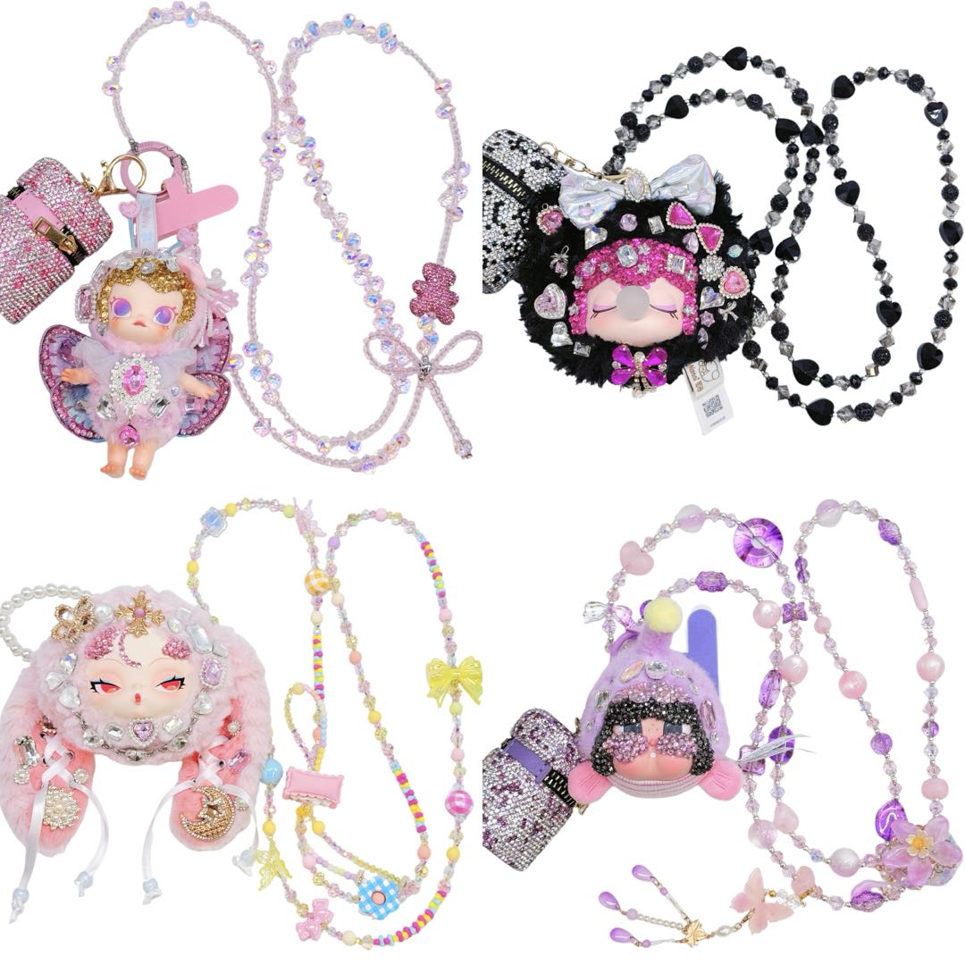 Handmade Phone Lanyard, Doll DIY -Kosbling Handmade Blind Bag