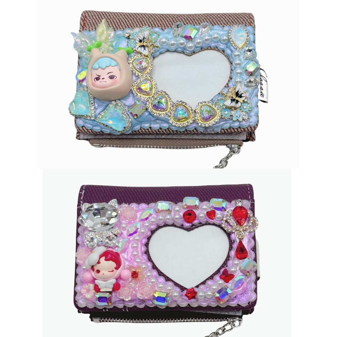 【20% OFF ONLY】Handmade Heart-Shaped Wallet With Cream Glue Blind Bag - Kosbling Doll DIY