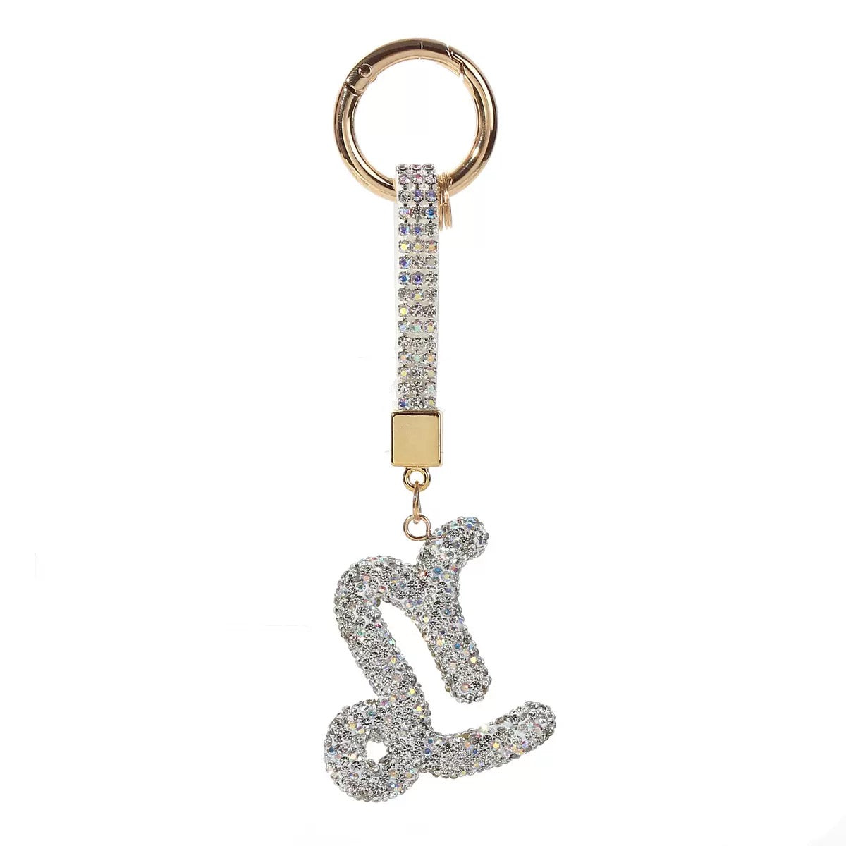 12 Constellation Diamond Bag Pendant Keychain