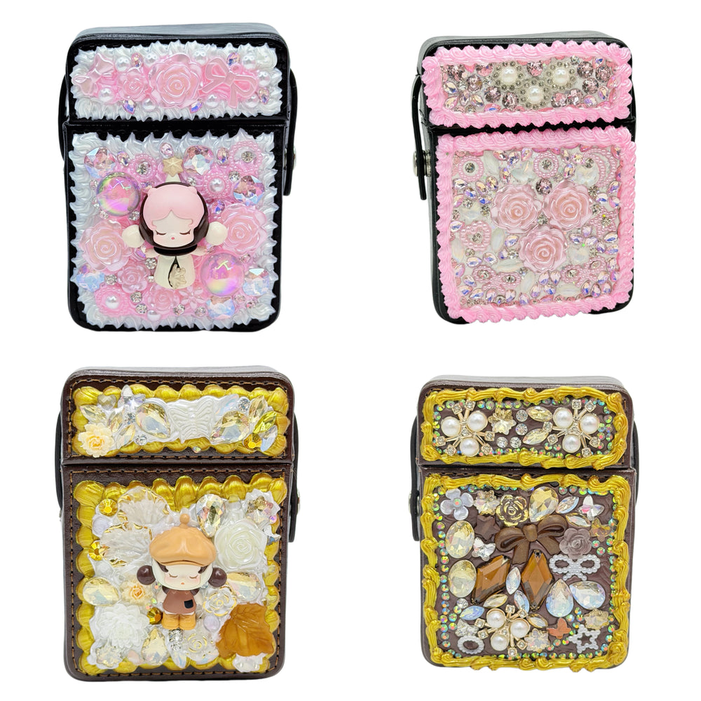 【20% OFF ONLY】Handmade Mini Carry Case with Cream Glue Doll Diy - Kosbling Handmade Blind Bag
